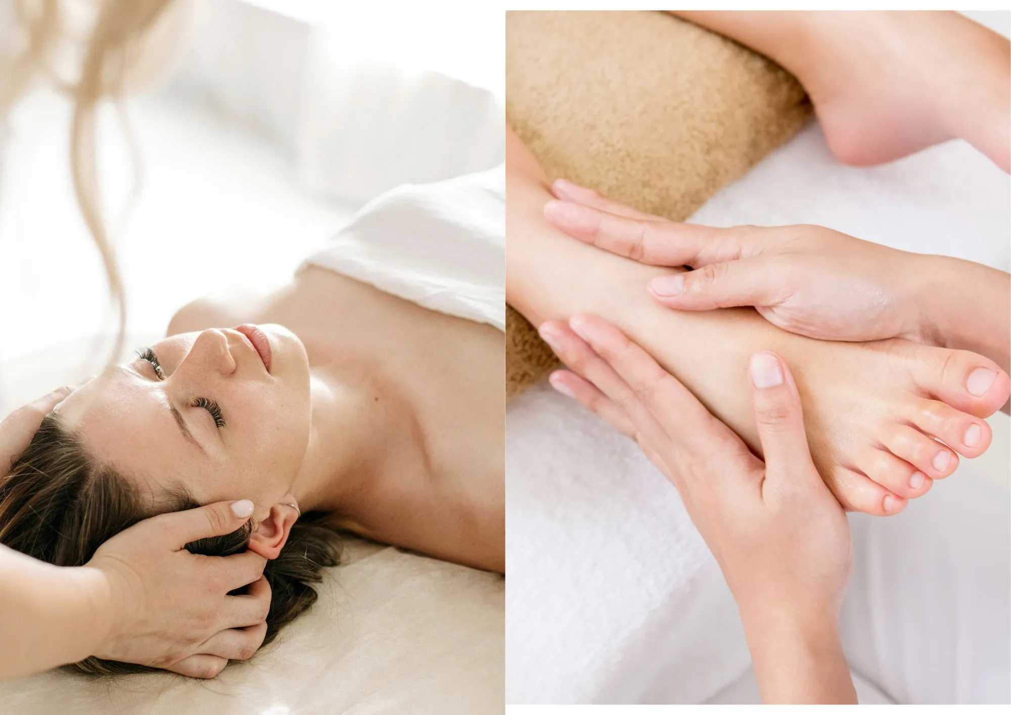 นวดศีรษะและนวดเท้า